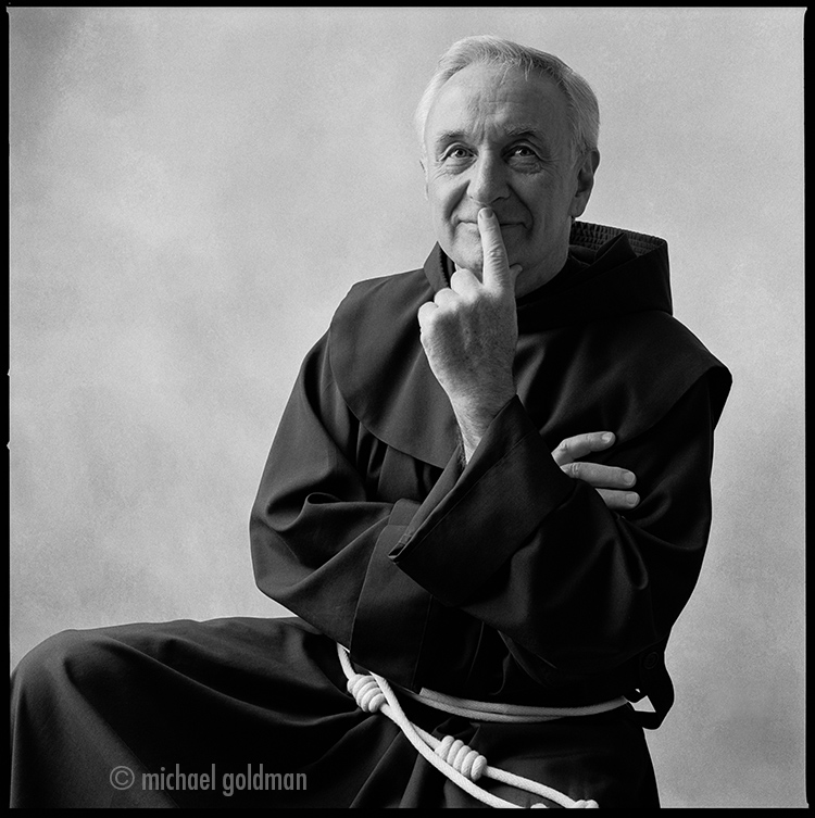 studio portrait of fdny chaplain father mychal judge