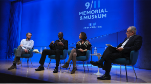 Panelists on stage