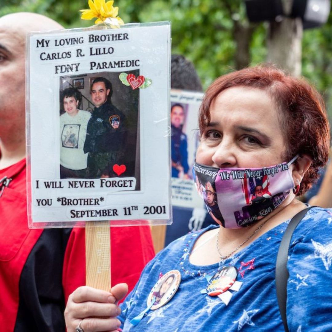 Family members gather to remember loved ones killed on 9/11