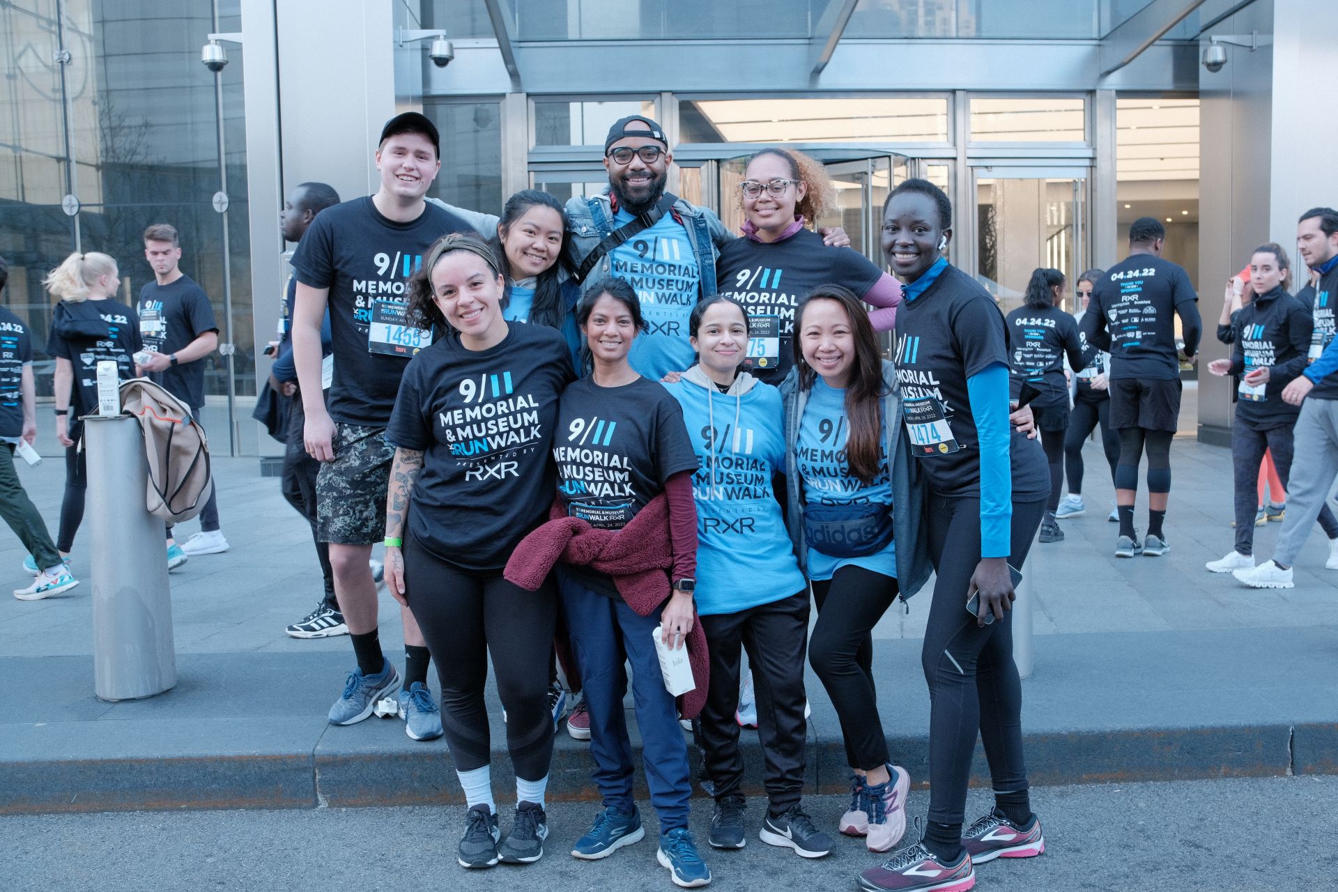 a corporate team